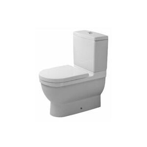 Унитаз с бачком напольный DURAVIT Starck 3 012809+092000 (с сиденьем, микролифт) с горизонтальным выпуском