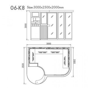 Инфракрасная сауна Kvimol H06-K8