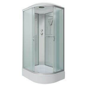 Душевая кабина Niagara NG-33084-14L (1000х800х2150) средний поддон (26см) стекло МАТОВОЕ 4 места