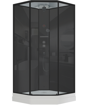 Душевая кабина Timo Premium ILMA 701 Black