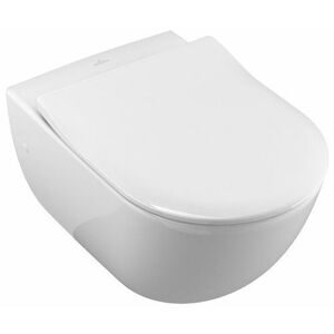 Чаша унитаза подвесная Villeroy & Boch Avento 5656RS01 (с сиденьем, микролифт) с горизонтальным выпуском