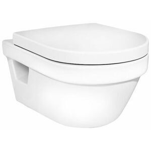 Чаша унитаза подвесная Gustavsberg Hygienic Flush WWC 5G84HR01 (с сиденьем, микролифт) с горизонтальным выпуском